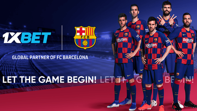 1xBet collabora con l'FC Barcelona