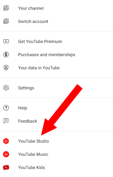 Studio YouTube